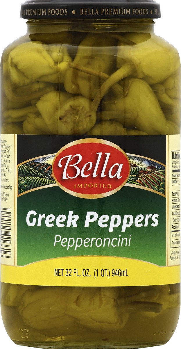 slide 2 of 2, Bella Pepper Salad Pepperoncini, 32 oz