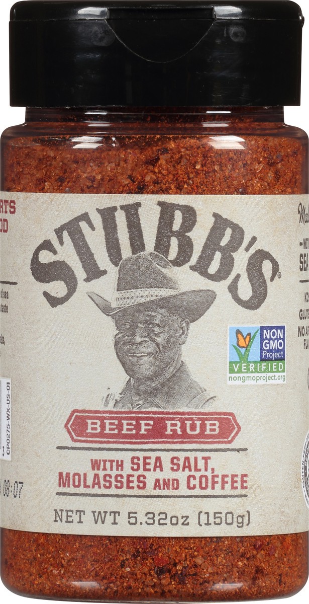 slide 3 of 8, Stubb's Beef Rub 5.32 oz. Shaker, 5.32 oz