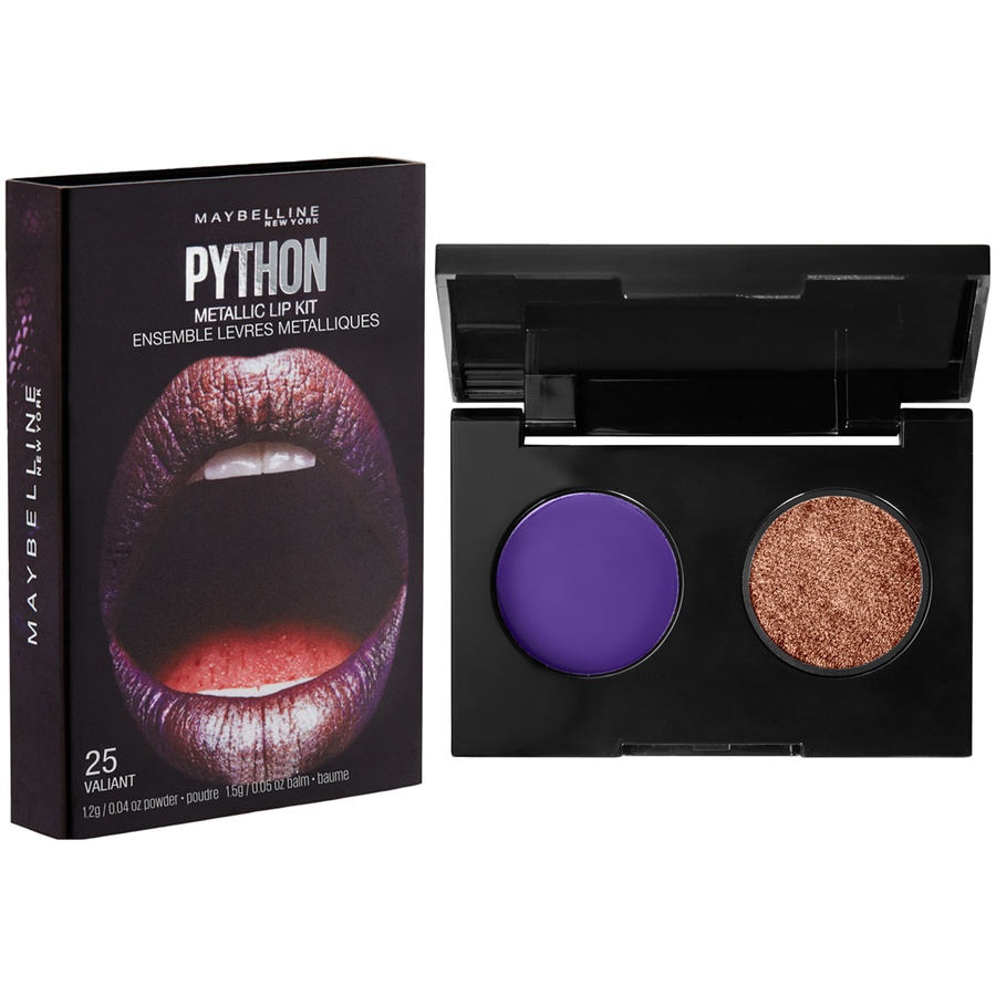 slide 1 of 6, Maybelline Lip Studio Python Metallic Lip Kit - 25 Valiant, 0.09 oz