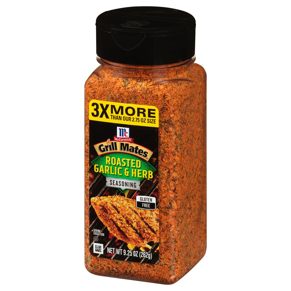 slide 2 of 9, McCormick Grill Mates Roasted Garlic & Herb Seasoning, 9.25 oz, 9.25 oz