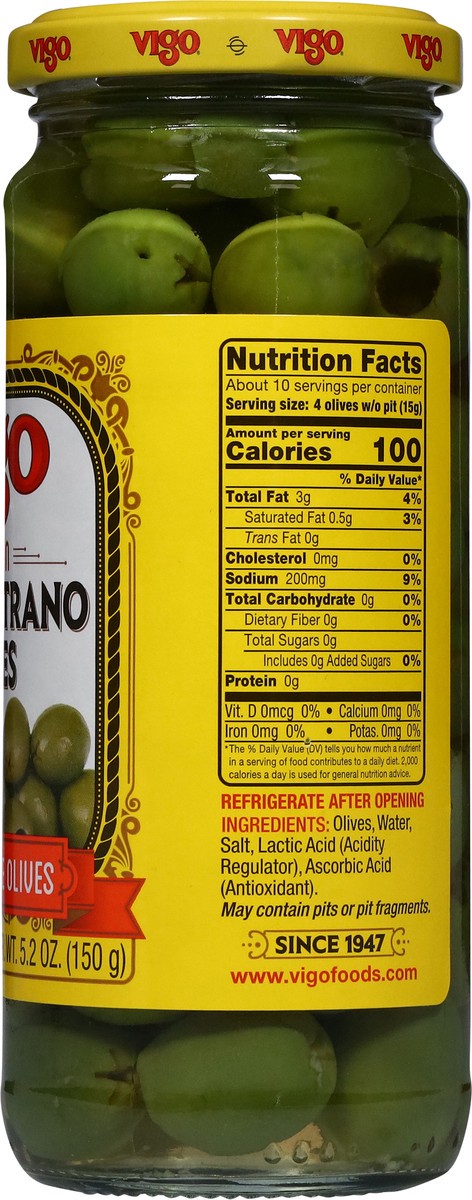 slide 6 of 13, Vigo Olives Castelvetrano Ptd, 12 oz