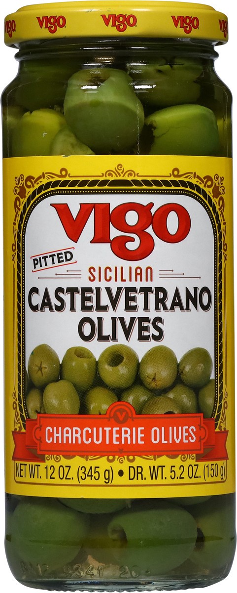 slide 12 of 13, Vigo Olives Castelvetrano Ptd, 12 oz
