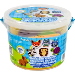 Perler Woodland Creatures Fused Bead Activity Bucket
