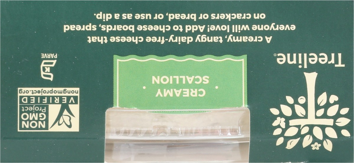 slide 2 of 14, Treeline Spreadable Creamy Scallion Cashew Cheese 6 oz, 6 oz