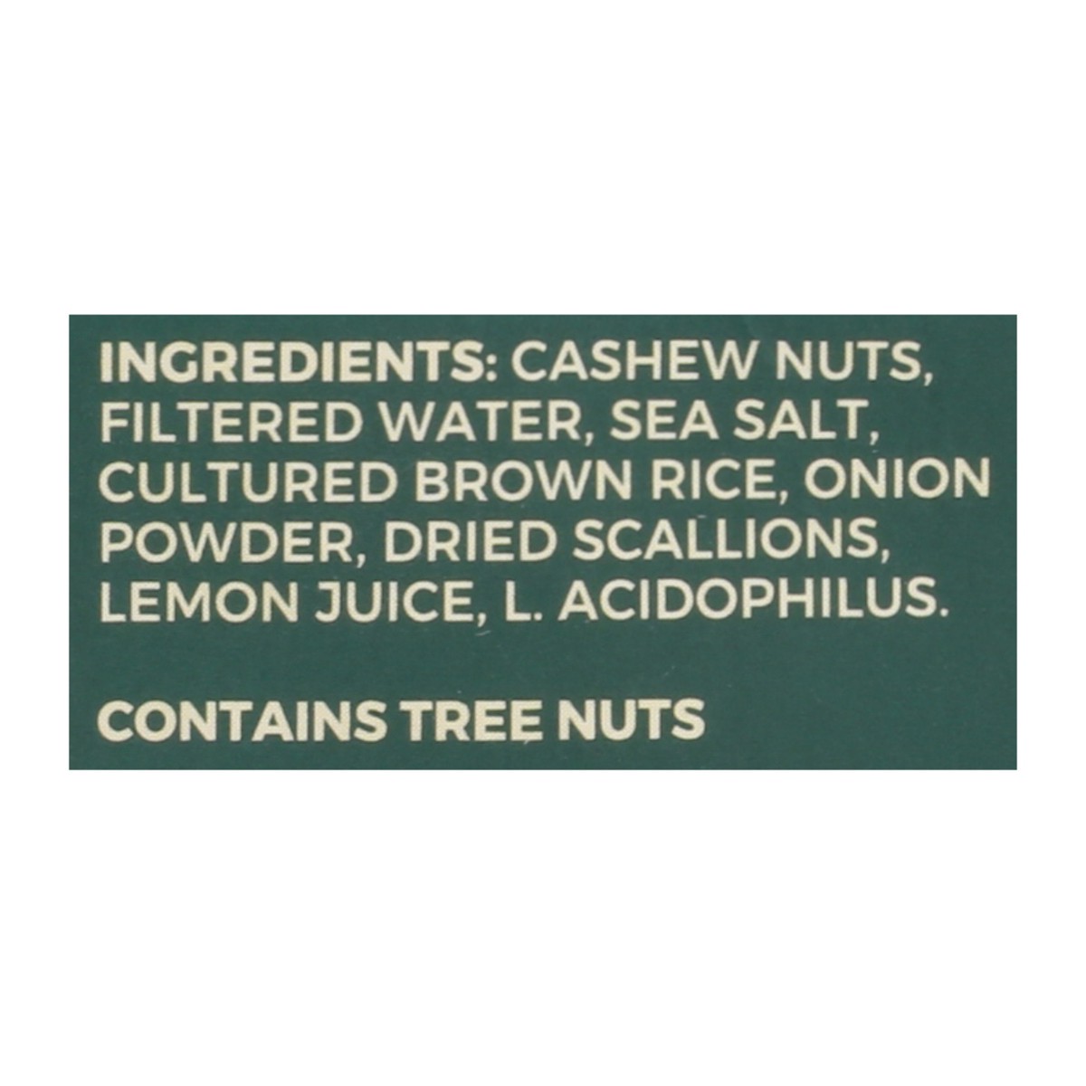 slide 11 of 14, Treeline Spreadable Creamy Scallion Cashew Cheese 6 oz, 6 oz