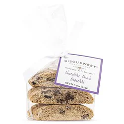 Bisousweet Confections Chocolate Chunk Biscotti - 9 oz