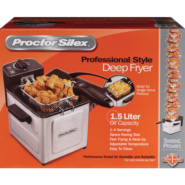 slide 1 of 1, Proctor Silex Deep Fryer 1 ea, 1 ct