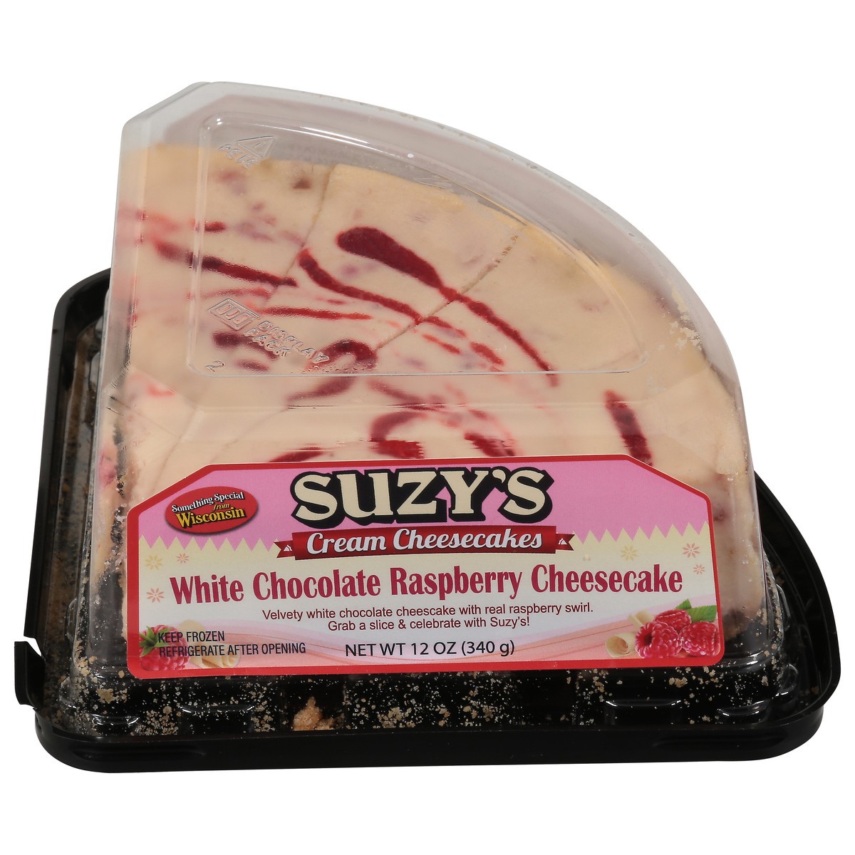 slide 1 of 4, Szy Wht Cho Rsbry Qtr Chzcak, 1 ct