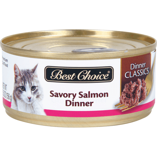 slide 1 of 1, Best Choice Savory Salmon Dinner Canned Cat Food, 5.5 oz