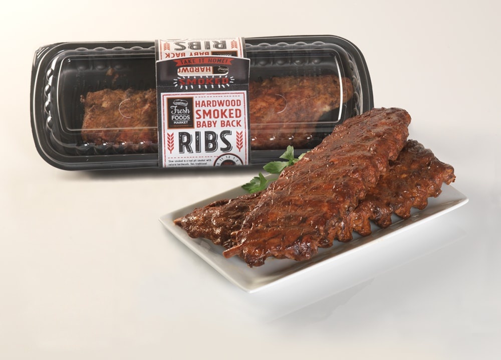 slide 1 of 1, Deli Fresh Baby Back Ribs, 16 oz