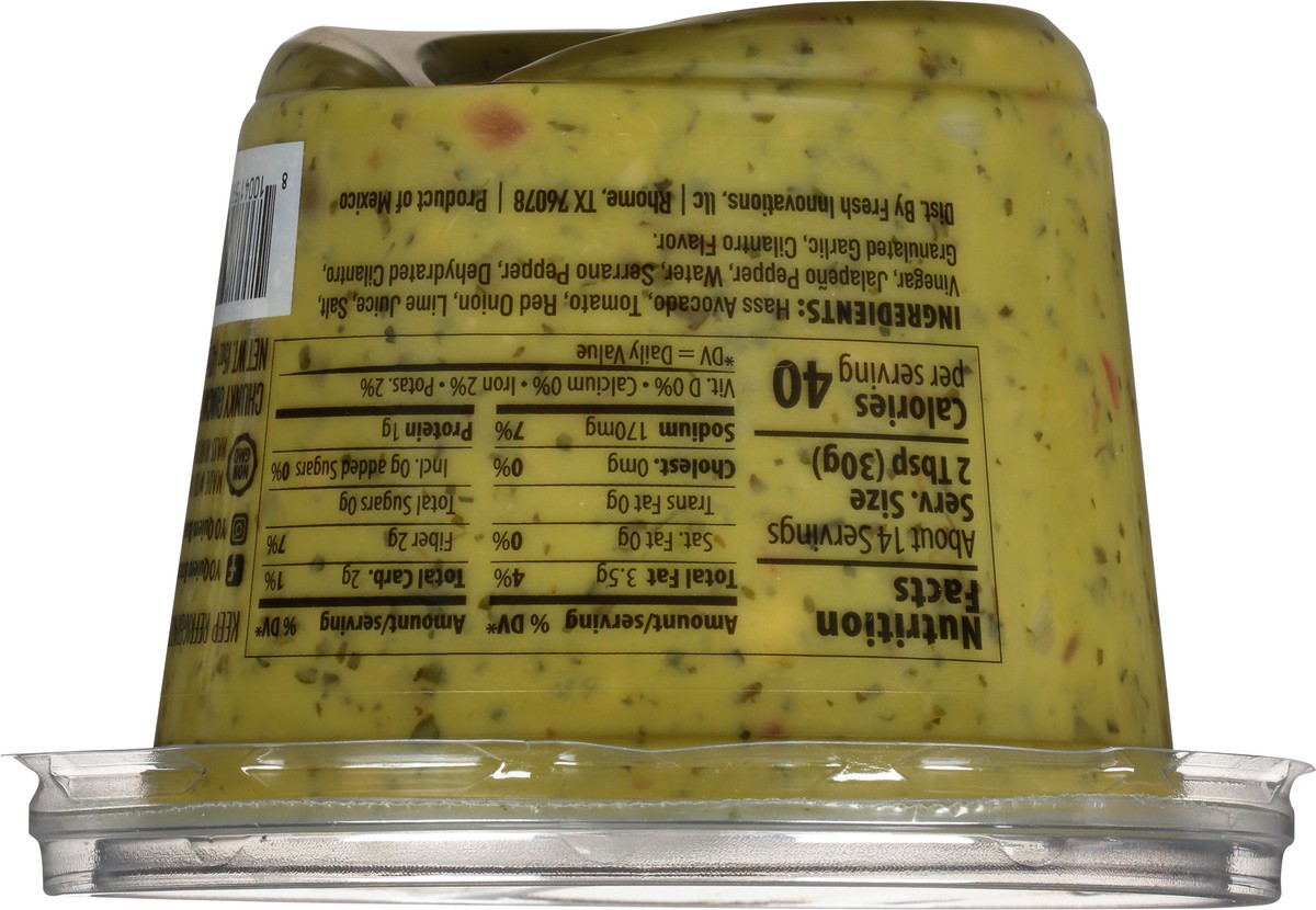 slide 6 of 12, ¡Yo Quiero! Chunky Medium Guacamole 15 oz, 15 oz