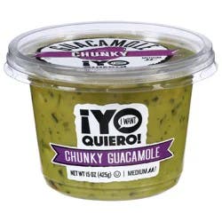 ¡Yo Quiero! Chunky Medium Guacamole 15 oz