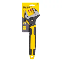Stanley Maxsteel Adjustable Wrench, 12 inch