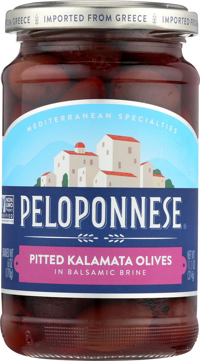 slide 6 of 9, Peloponnese Pitted Kalamata Olives 11.1 oz, 6 oz