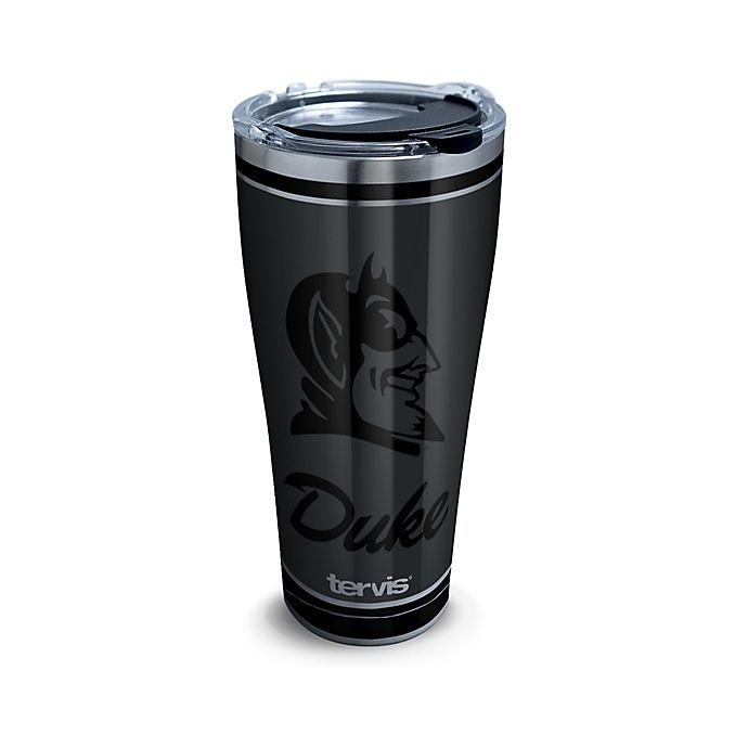 slide 1 of 1, NCAA Tervis Duke University Blackout Stainless Steel Tumbler with Lid, 30 oz