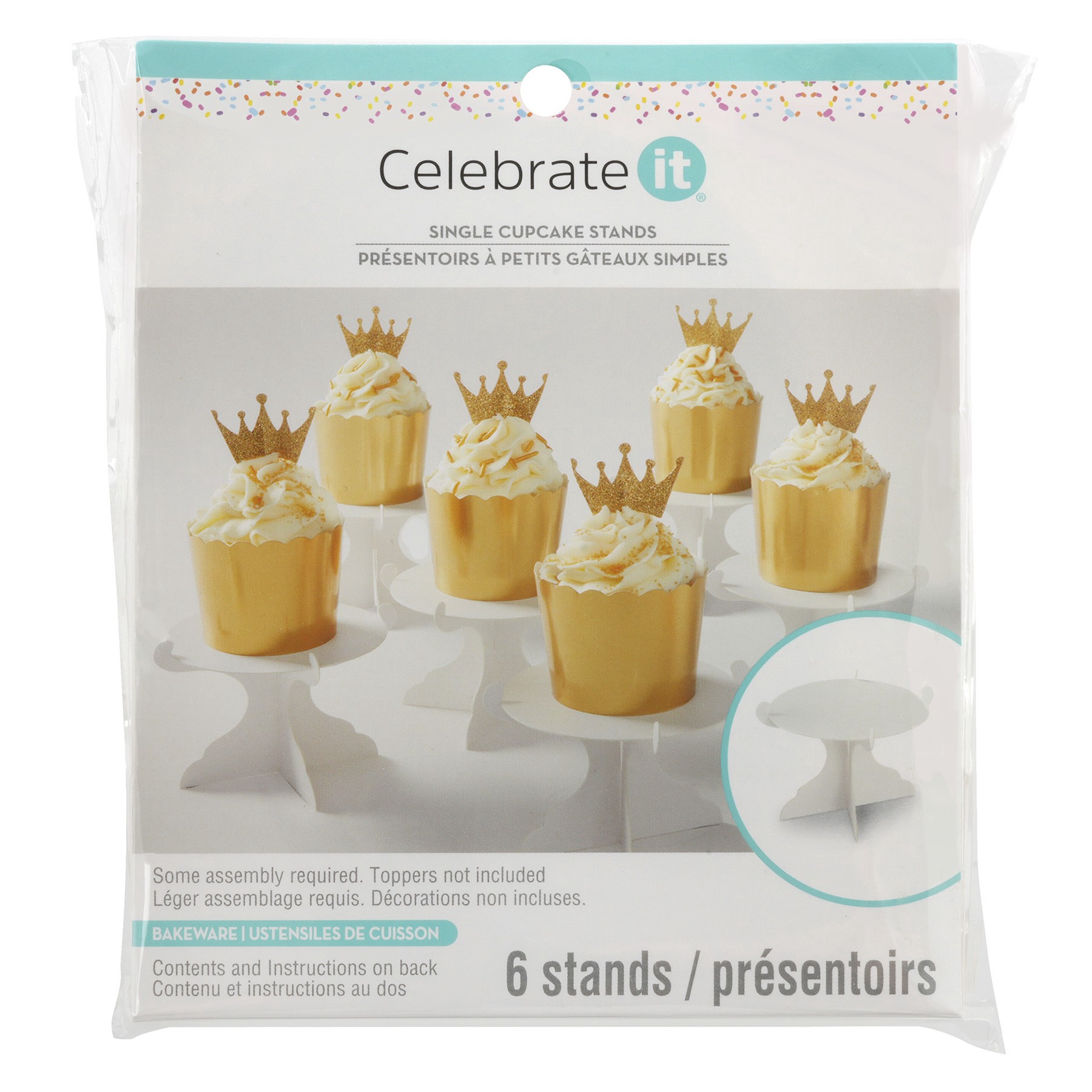 slide 2 of 2, Cupcake Stands By Celebrate It, 6ct., 6 ct