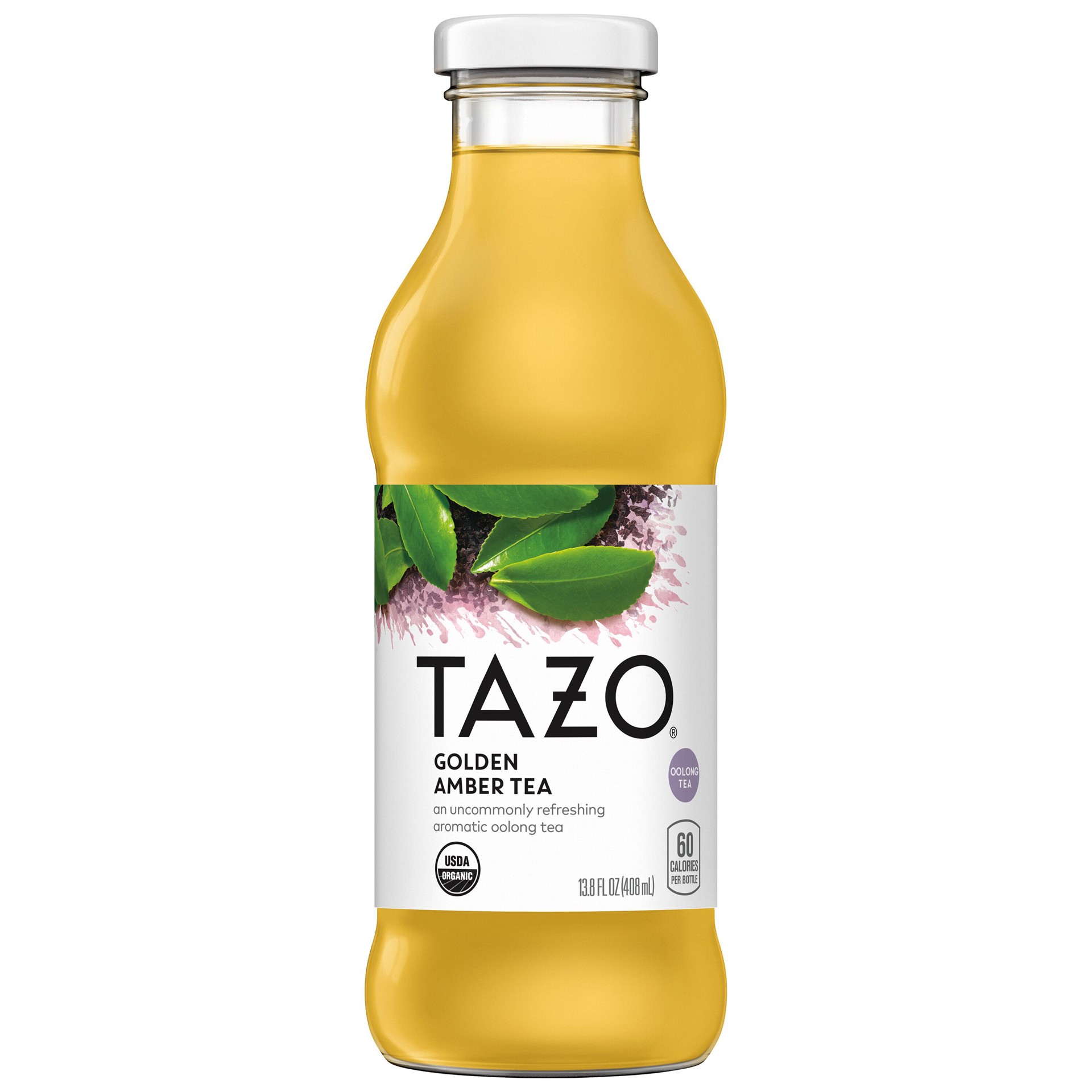 slide 1 of 10, Tazo Golden Amber Tea - 13.8 oz, 13.8 oz