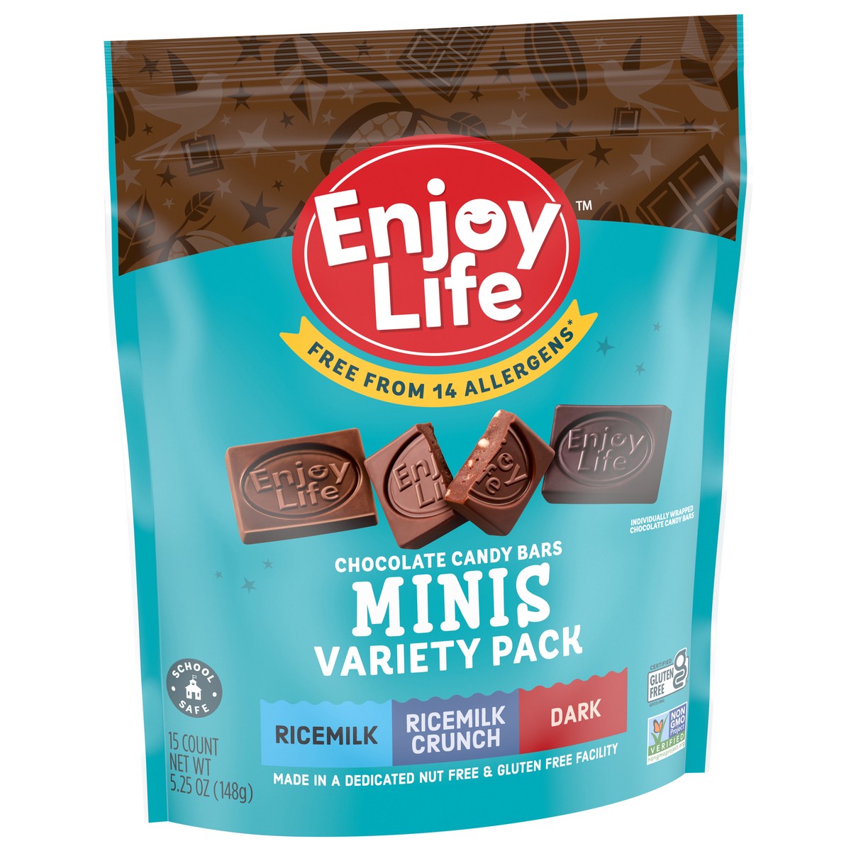 slide 2 of 9, Enjoy Life Mini Chocolate Candy Variety Pack, 5.25 oz, 5.25 oz