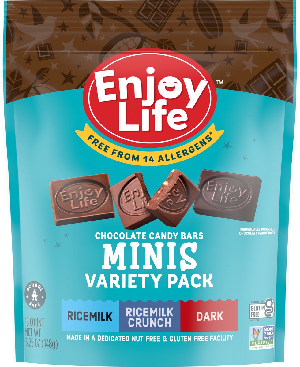 slide 6 of 9, Enjoy Life Mini Chocolate Candy Variety Pack, 5.25 oz, 5.25 oz