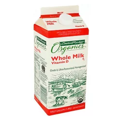 Central Market Organics Vitamin D Whole Milk