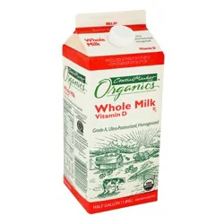 Central Market Organics Vitamin D Whole Milk - 64 fl oz