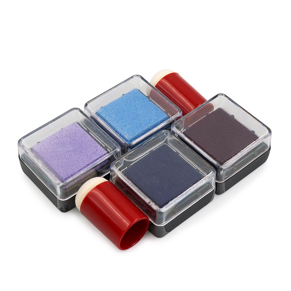 slide 2 of 3, Purple & Blue Pigment Ink Pad & Dauber Set By Recollections, 6 ct