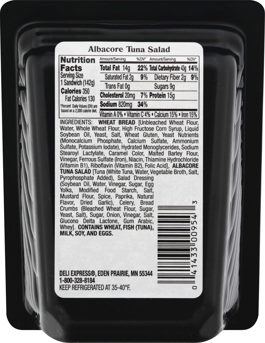 slide 2 of 13, Market Sandwich Deli Express Albacore Tuna Salad, 5 oz