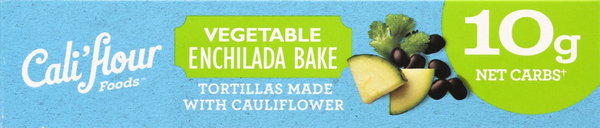slide 4 of 9, Cali'flour Foods Vegetable Enchilada Bake 9 oz, 9 oz