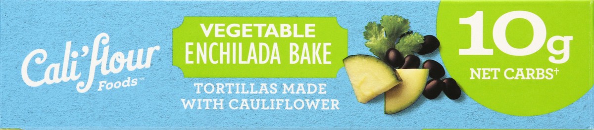 slide 9 of 9, Cali'flour Foods Vegetable Enchilada Bake 9 oz, 9 oz