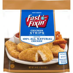 Fast Fixin' Chicken Breast Strips, 24 oz (Frozen)