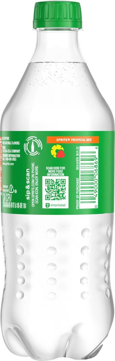 slide 7 of 7, Sprite Tropical Mix Bottle- 20 fl oz, 20 fl oz