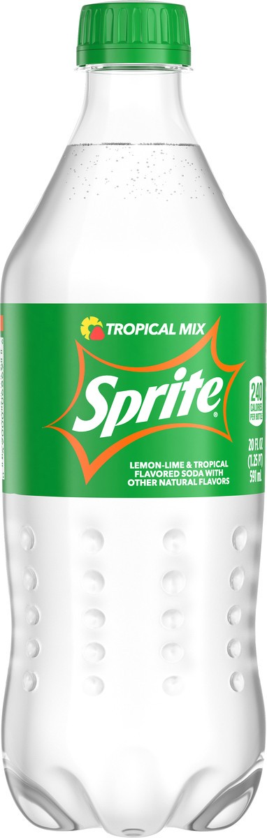 slide 2 of 7, Sprite Tropical Mix Bottle- 20 fl oz, 20 fl oz