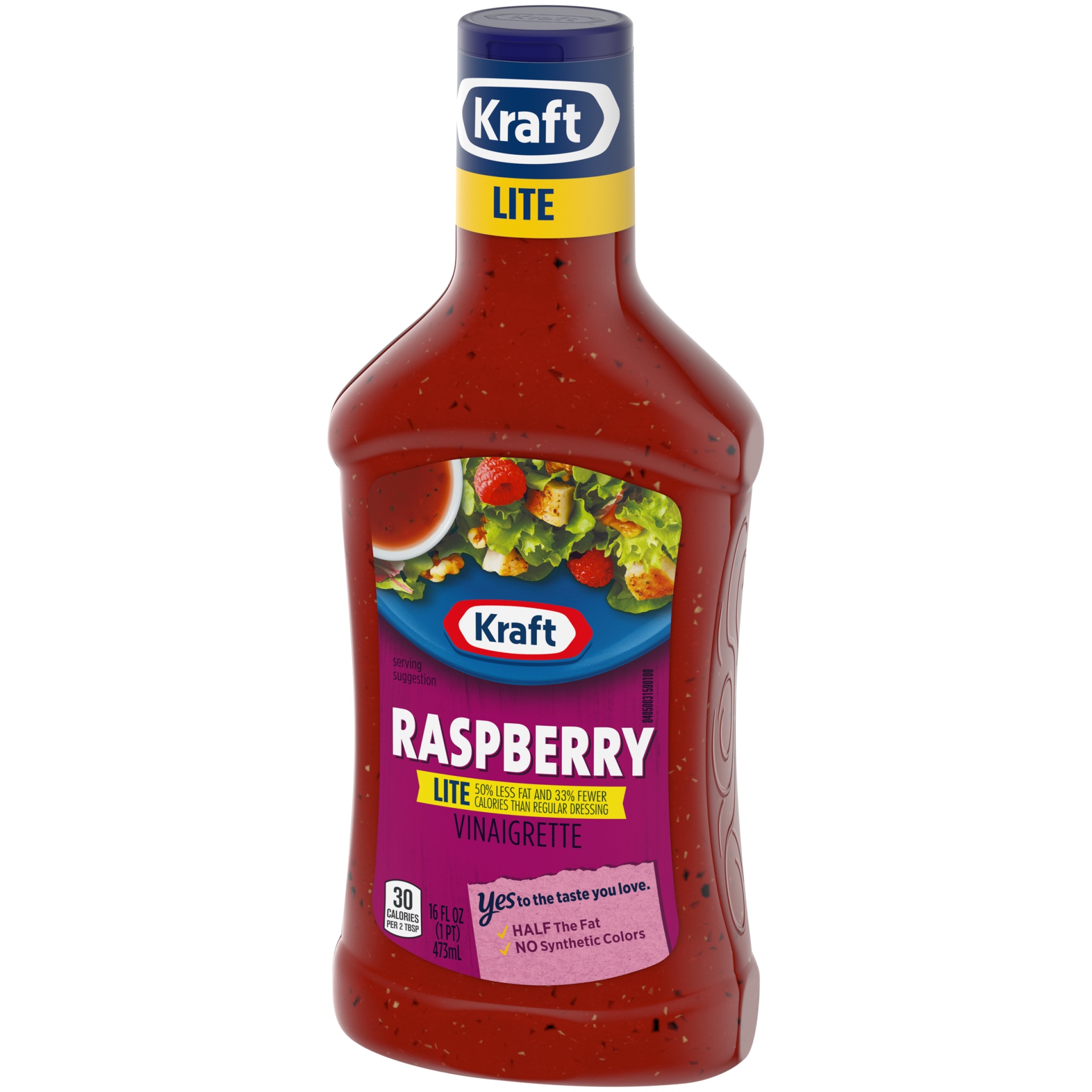 Kraft Raspberry Vinaigrette Lite Salad Dressing 16 fl oz Shipt