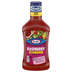 Kraft Lite Raspberry Vinaigrette, 16 fl oz Bottle