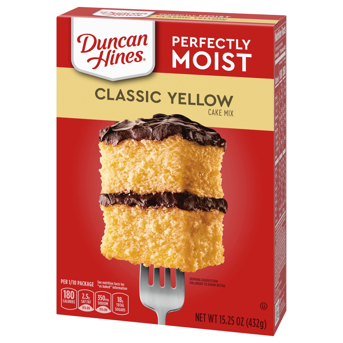 slide 6 of 13, Duncan Hines Classic Yellow Cake Mix 15.25 oz, 15.25 oz