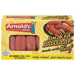 Arnold's Arnolds Beef Sausage