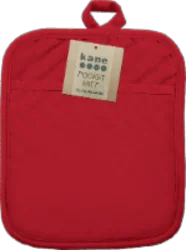 Kane Home Quilted Red Pocket Mitt