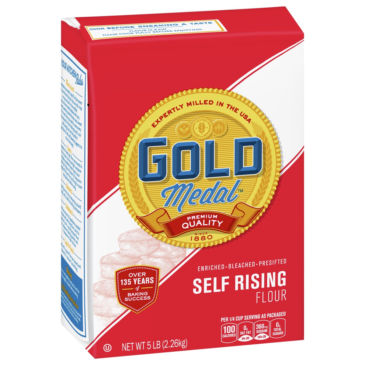 slide 4 of 9, Gold Medal Premium Quality Self Rising Flour For Baking, 5 lb., 5 lb