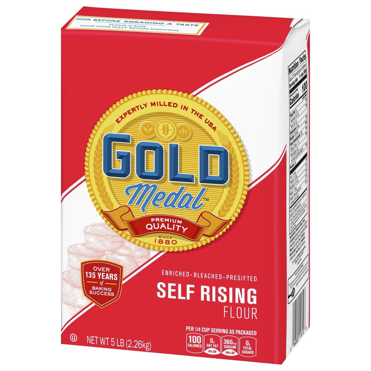 slide 5 of 9, Gold Medal Premium Quality Self Rising Flour For Baking, 5 lb., 5 lb
