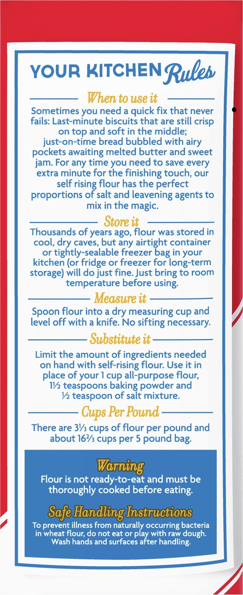 slide 2 of 9, Gold Medal Premium Quality Self Rising Flour For Baking, 5 lb., 5 lb