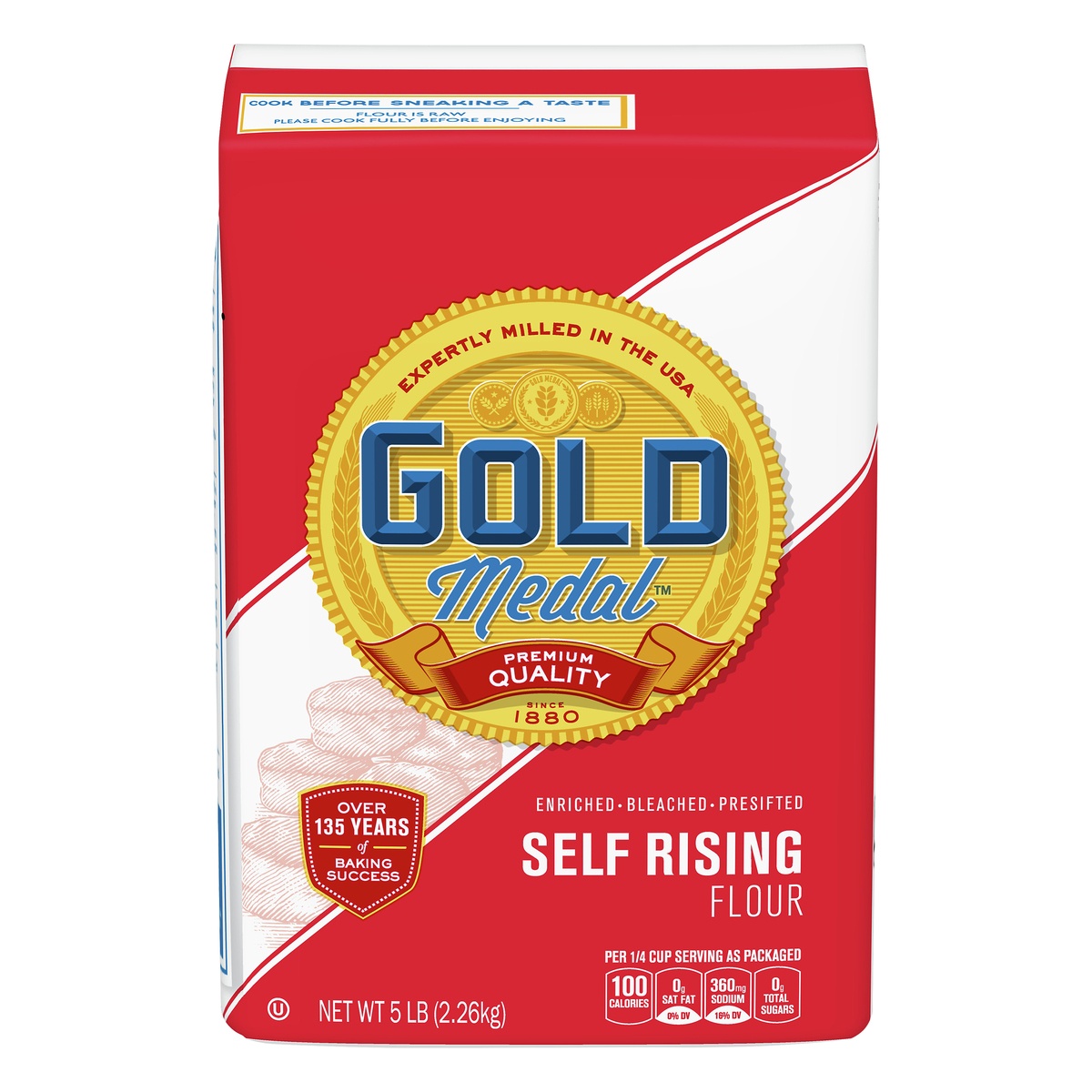 slide 1 of 1, Gold Medal Self Rising Flour 5 lb, 80 oz