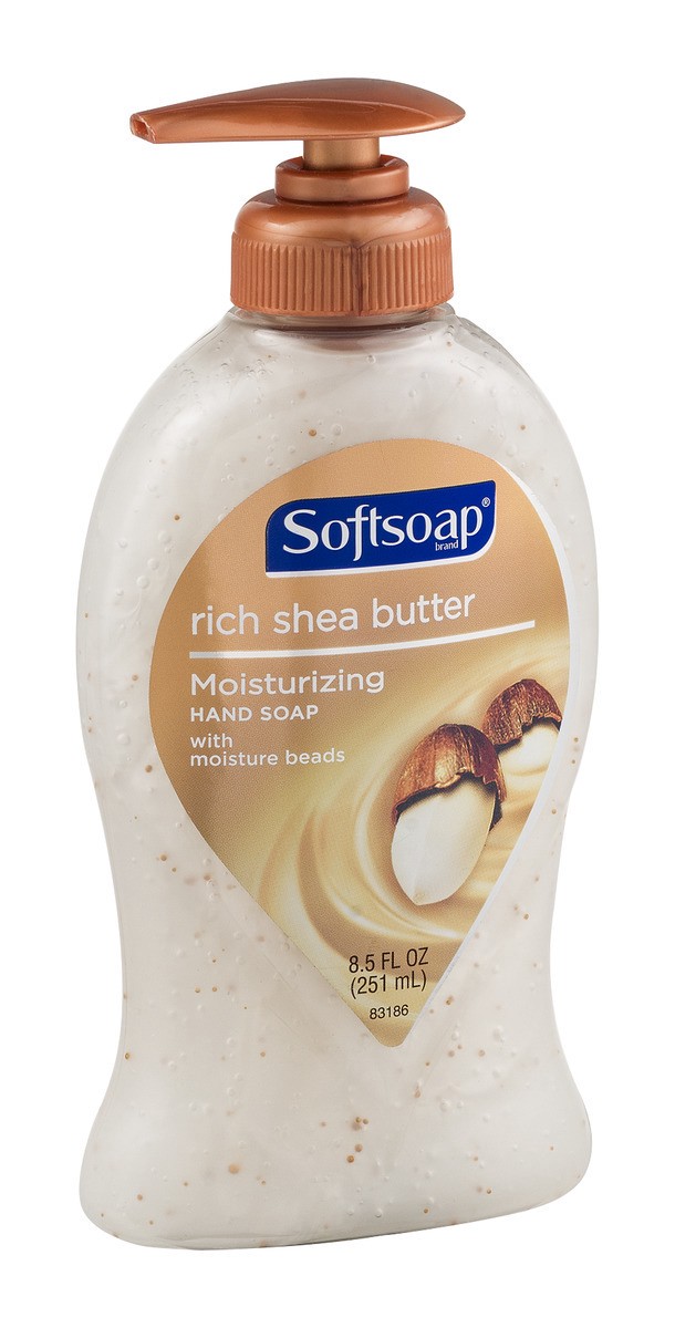 slide 5 of 9, Softsoap Hand Soap, Rich Moisturizing Shea Butter, 8.5 fl oz