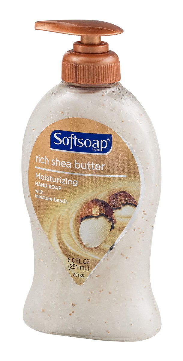 slide 9 of 9, Softsoap Hand Soap, Rich Moisturizing Shea Butter, 8.5 fl oz