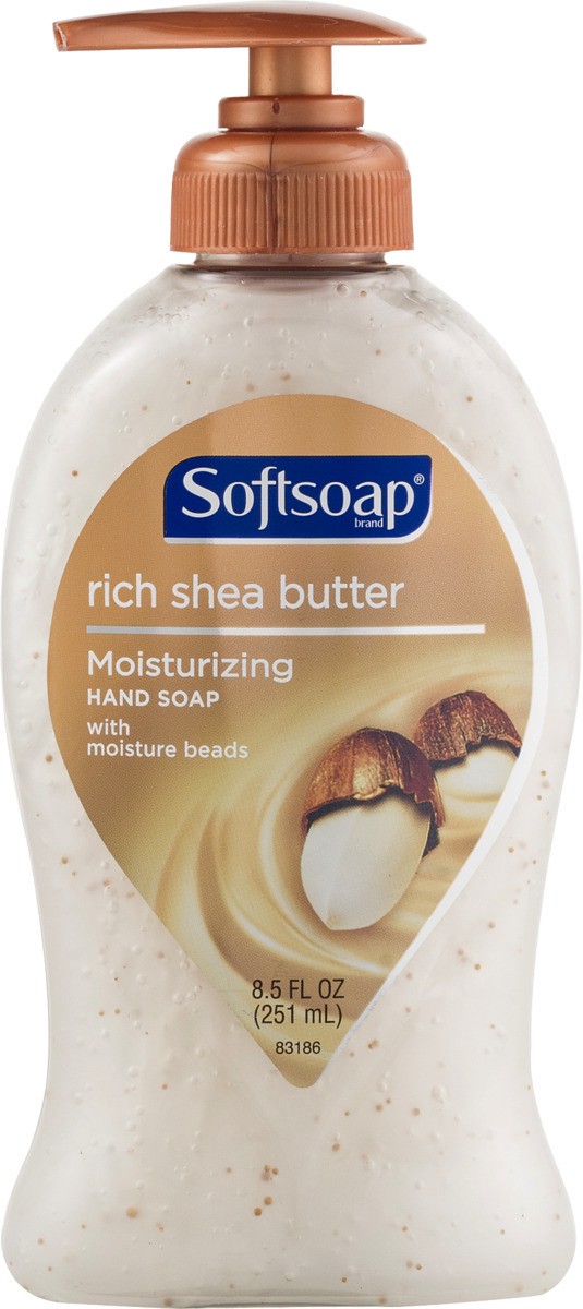 slide 6 of 9, Softsoap Hand Soap, Rich Moisturizing Shea Butter, 8.5 fl oz