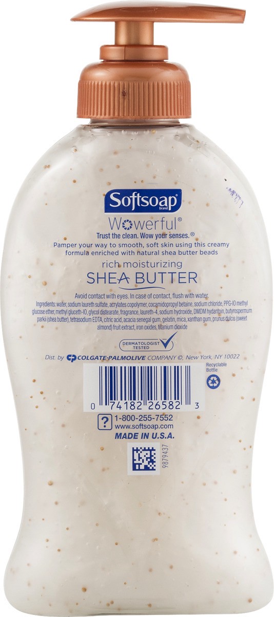 slide 4 of 9, Softsoap Hand Soap, Rich Moisturizing Shea Butter, 8.5 fl oz