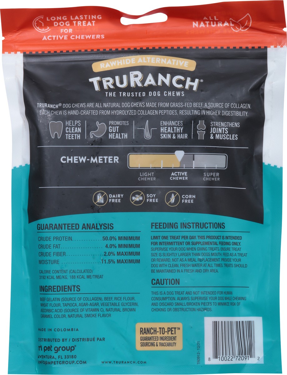slide 6 of 9, TruRanch 6 Inch Colla-Rolls Beef + Collagen Recipe Dog Chews 4 ea, 4 ct