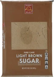 Sunny Select Pure Cane Light Brown Sugar 32 oz