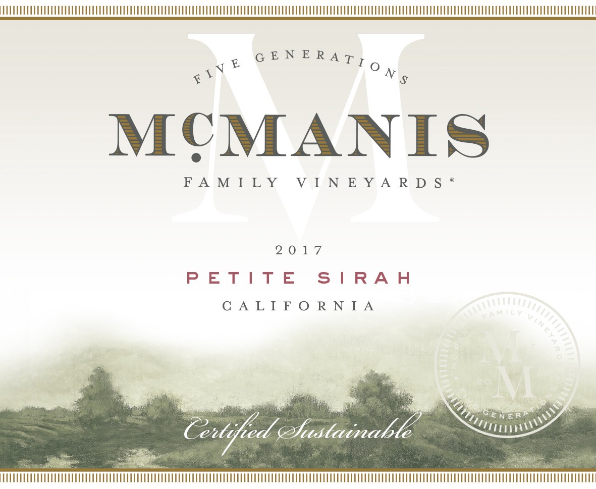 slide 5 of 5, McManis Family Vineyards McManis Petite Sirah Red Wine - 750ml, 2017 California, 750 ml