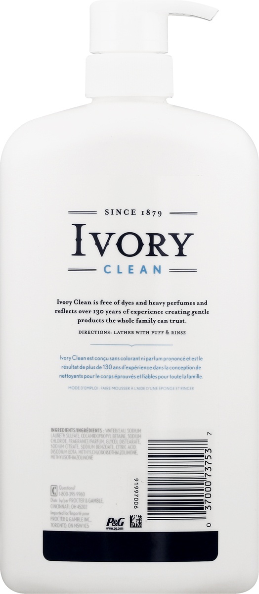 Ivory Clean Original Body Wash 30 fl oz Shipt