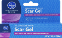 slide 1 of 1, Kroger Scar Gel, 0.7 oz